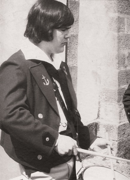 Xavier Pelliet à la Kevrenn Brest Sant Mark en 1973